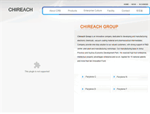 Tablet Screenshot of chireach.com